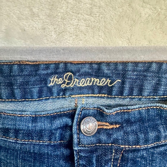 Old Navy The Dreamer Curvy Bootcut Dark Wash Jeans Size 12 - Picture 2 of 5